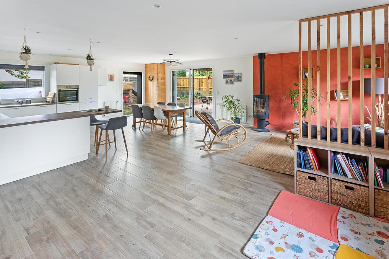 Casa de Férias La Maison En Bois - Confortable Et Paisible Avec Jardin