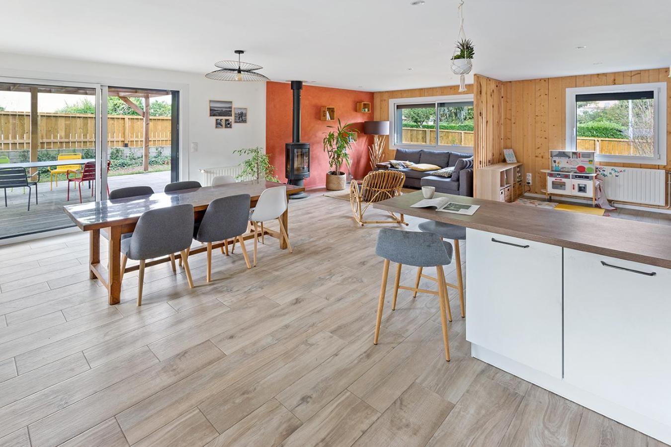 La Maison En Bois - Confortable Et Paisible Avec Jardin Holiday home Gorges (Pays de la Loire)